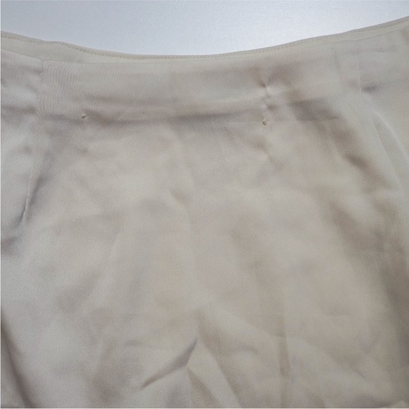 Urban Outfitters cream mini skirt with front button details - size large - Picture 8 of 11